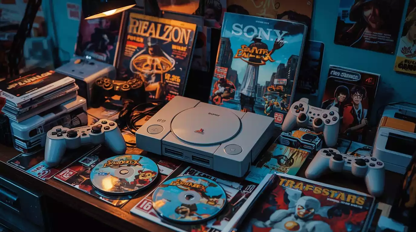 PlayStation (PS1): A Revolução do CD-ROM e a Ascensão da Sony